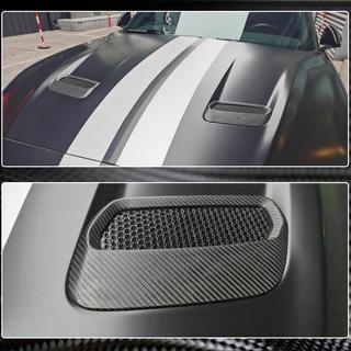 Lišty na kapotu (2018-2023, karbón) Ford Mustang 2015–2023 fotografia 4