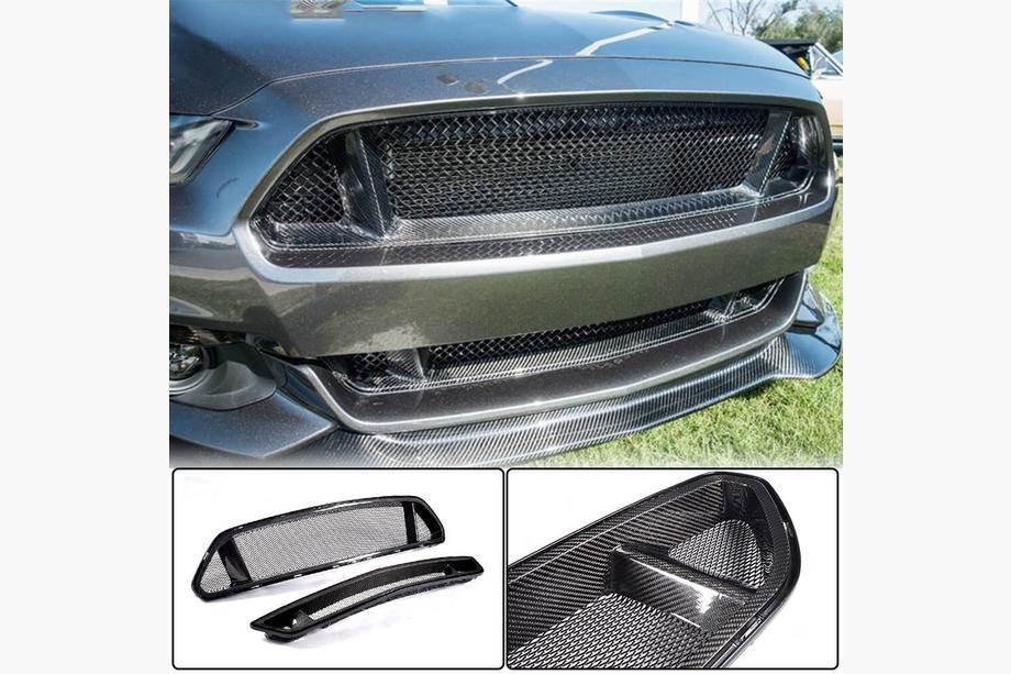 Ford Mustang 2015–2023 Maska chladiča (2015-2017, karbón) Image
