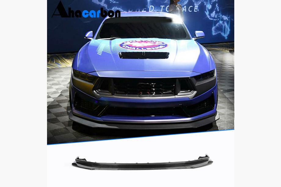 Ford Mustang 2024– Predný lip spojler na nárazník (Karbon) Image