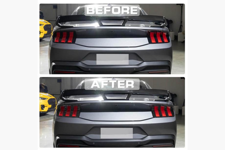 Ford Mustang 2024– Karbonové kryty zadných svetiel Fotografia 2