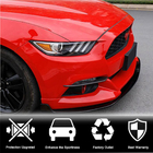 Ford Mustang 2015–2023 Kryty hmloviek V1 (2015-2017, Karbón) fotografia 2