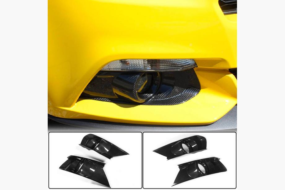Ford Mustang 2015–2023 Kryty hmloviek V2 (2015-2017, Karbón) Image