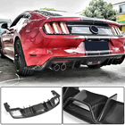 Ford Mustang 2015–2023 Difúzor zadného nárazníka V1 (2015-2017, Karbón) fotografia 1