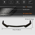 Ford Mustang 2015–2023 Lip spoiler predného nárazníka (2017-2020, karbón) fotografia 6