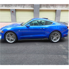 Ford Mustang 2015–2023 Bočné prahy V3 (Karbon) fotografia 3