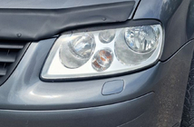 Volkswagen Caddy 2004–2010 Mračidlá na svetlá (čierne) fotografia 13