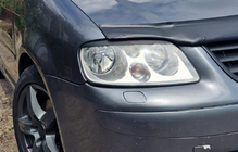 Volkswagen Caddy 2004–2010 Mračidlá na svetlá (čierne) fotografia 11
