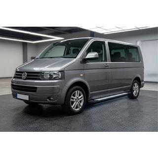 Bočné nášľapy X5 typ s LED (2 ks, hliník) Volkswagen T5 2010–2015 fotografia 1