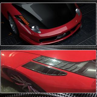 Nadstavce predného nárazníka V1 (2011-2013, karbón) Ferrari 458 Italia 2009–2015 fotografia 3