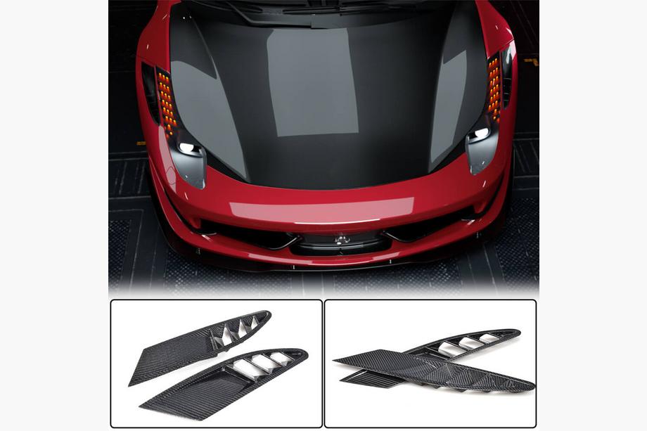 Ferrari 458 Italia 2009–2015 Nadstavce predného nárazníka V1 (2011-2013, karbón) Image
