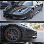 Ferrari 458 Italia 2009–2015 Karbonové nástavce na predný nárazník V2 (2011-2013, karbón) fotografia 4