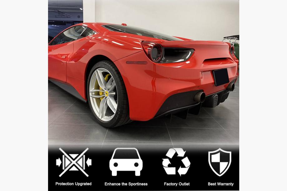 Ferrari 488 GTB 2015–2019 Kryty zadných svetiel (2015-2017, karbón) Fotografia 2
