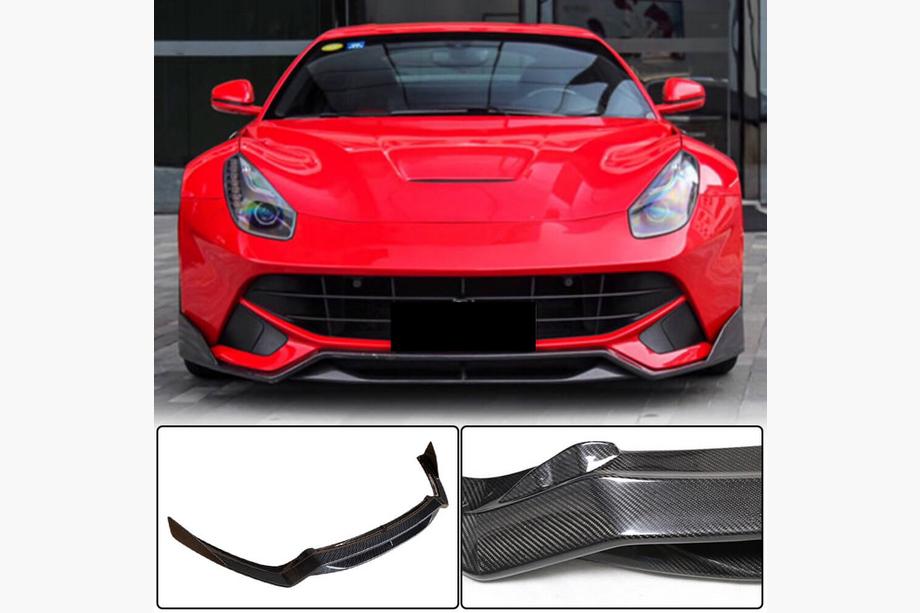 Ferrari F12 Berlinetta 2012–2017 Lip na predný nárazník (2012-2014, Karbón) Fotografia 1