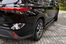 Toyota Highlander 2019– OEM bočné nášľapy (2024+, 2 ks, hliník) fotografia 5