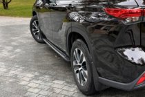 Toyota Highlander 2019– OEM bočné nášľapy (2024+, 2 ks, hliník) fotografia 11
