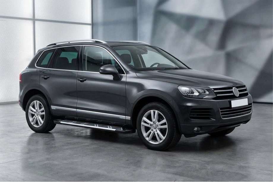 Volkswagen Touareg 2010–2018 Bočné nášľapy Sunrise (2 ks, hliník) Image