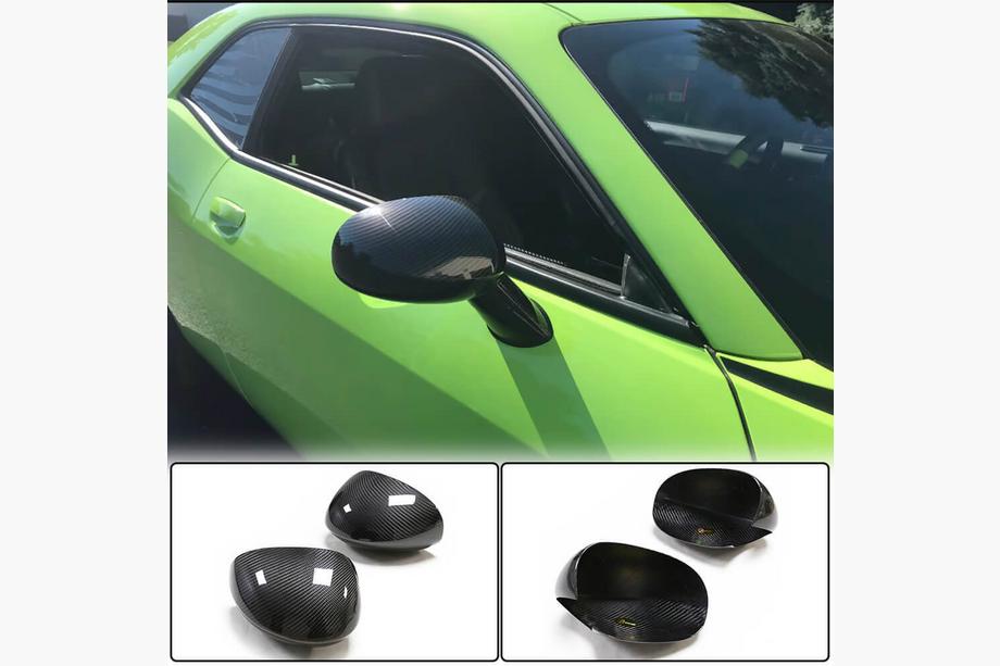 Dodge Challenger 2008–2023 Kryty zrkadiel (karbón) Image