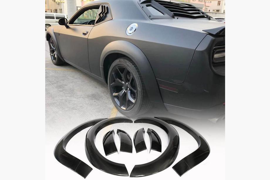 Dodge Challenger 2008–2023 Lemy blatníkov (2015-2019, Karbon) Image
