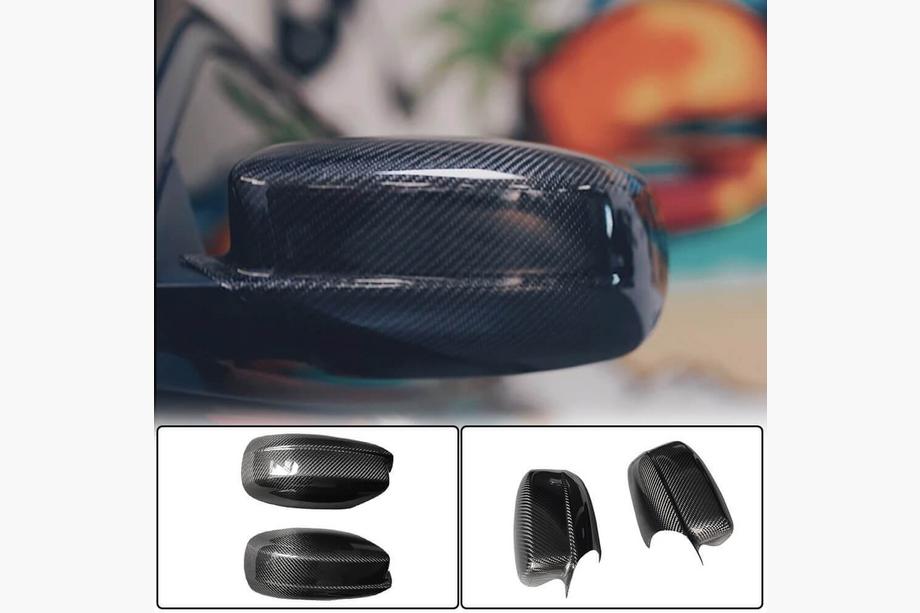 Dodge Charger 2010–2023 Kryty spätných zrkadiel (Karbon) Image