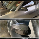 Nissan 350Z 2002–2009 Kryty zrkadiel (2003-2006, karbón) fotografia 6