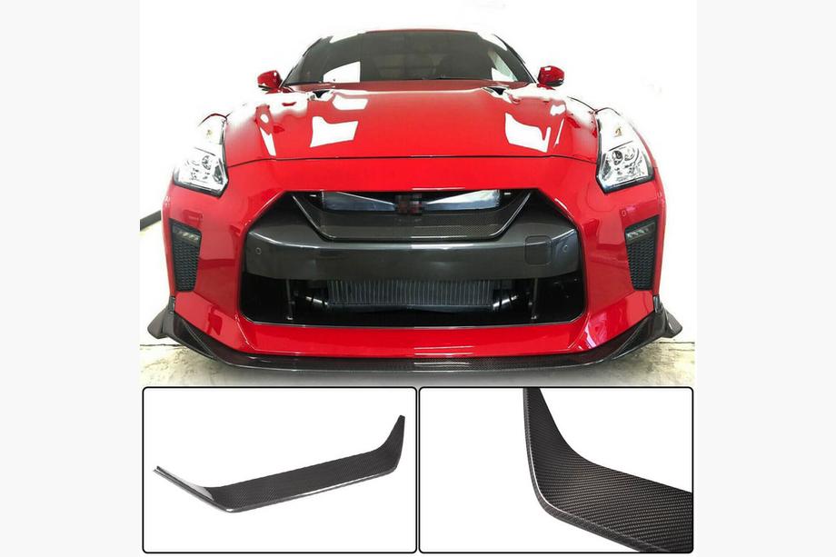 Nissan GT-R 2008–2025 Kryt mriežky (2017-2019, Karbón) Image