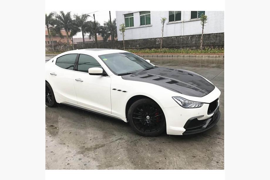 Maserati Ghibli 2013–2023 Kapota (2014-2020, karbón) Fotografia 3
