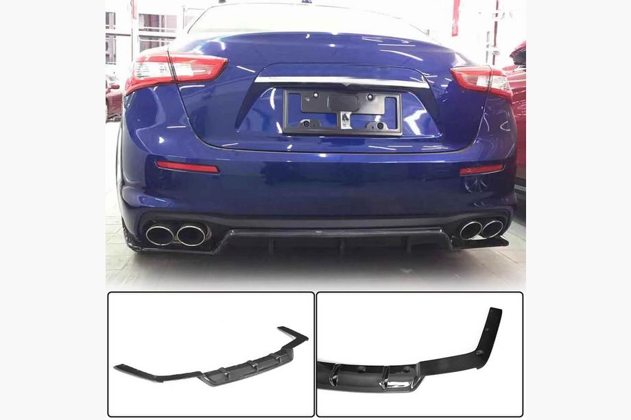 Maserati Ghibli 2013–2023 Difúzor zadného nárazníka (pre Base 2018-2020, karbón) Image