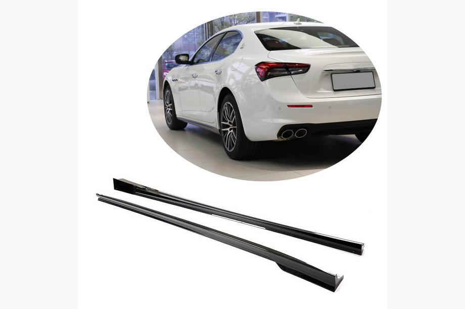 Maserati Ghibli 2013–2023 Bočné prahy V2 (pre Base/S/S Q4/Diesel/250 Diesel, karbón) Fotografia 1