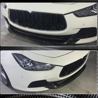 Predný splitter Lip V2 (pre Base/S/S Q4 2013-2017, karbón) fotografia 3
