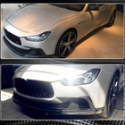 Maserati Ghibli 2013–2023 Karbonové lišty predného nárazníka (pre Base/S/S Q4 2013-2017) fotografia 3