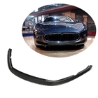 Maserati GranTurismo 2007–2019 Karbonový lip na predný nárazník Lip (2007-2009, karbón) fotografia 1