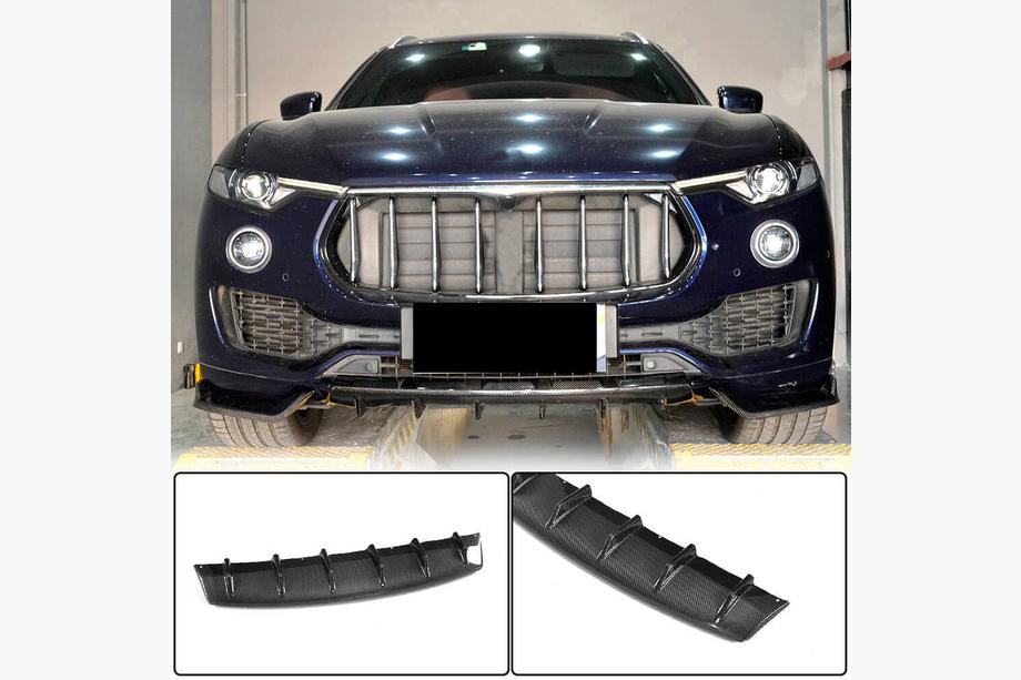 Maserati Levante 2016– Predný nárazníkový lip Lip V1 (pre Base/S, karbón) Image