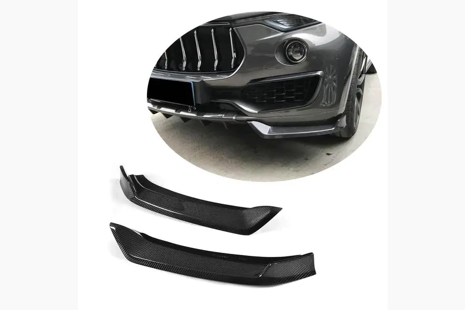 Maserati Levante 2016– Karbonové Flap nástavce na predný nárazník (pre Base/S) Image