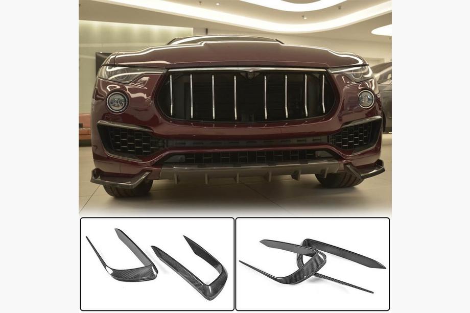 Maserati Levante 2016– Nadstavce predného nárazníka (pre Base/S, karbón) Image