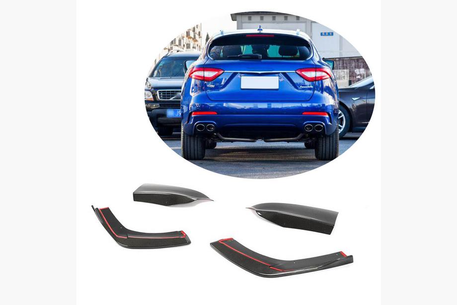 Maserati Levante 2016– Kryty na zadný nárazník (karbón) Image