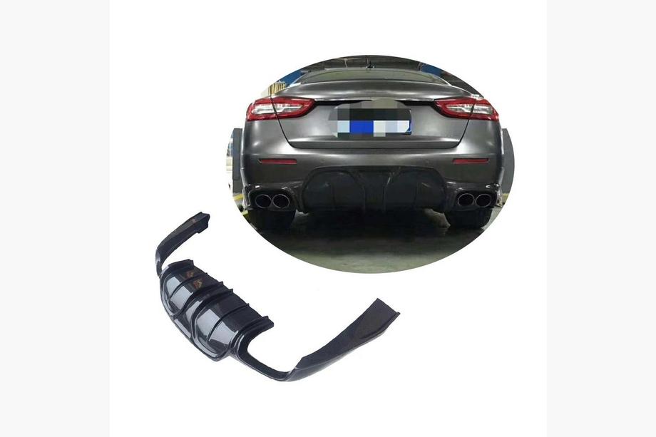 Maserati Quattroporte 2013–2023 Difúzor zadného nárazníka V2 (pre S/S Q4 2017-2020, karbón) Image