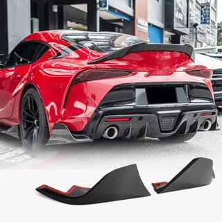 Kryty na zadný nárazník (karbón) Toyota Supra 2019– fotografia 1