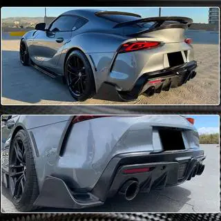 Kryty na zadný nárazník (karbón) Toyota Supra 2019– fotografia 4
