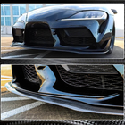 Toyota Supra 2019– Lišta na predný nárazník Lip V1 (karbón) fotografia 5