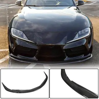 Lišta na predný nárazník Lip V1 (karbón) Toyota Supra 2019– fotografia 2