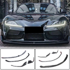 Toyota Supra 2019– Predný nárazníkový lip spojler Lip V2 (karbón) fotografia 7