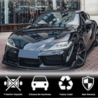 Toyota Supra 2019– Predný nárazníkový lip spojler Lip V2 (karbón) fotografia 8