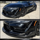 Toyota Supra 2019– Predný nárazníkový lip spojler Lip V2 (karbón) fotografia 10