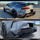 Toyota Supra 2019– Difúzor zadného nárazníka V1 (Karbon) fotografia 4