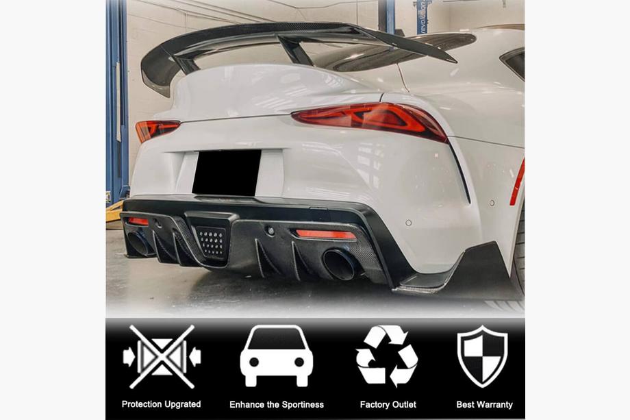 Toyota Supra 2019– Difúzor zadného nárazníka V1 (Karbon) Image