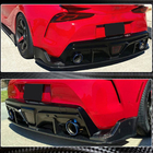 Toyota Supra 2019– Difúzor zadného nárazníka V2 (karbón) fotografia 4