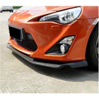 Toyota GT86 2011– Lišta na predný nárazník Lip V3 (karbón) fotografia 3