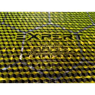 Vibroizolačný plát ULTIMATE EXPERT COLD GOLD 2,1 mm (50x35 cm) fotografia 2
