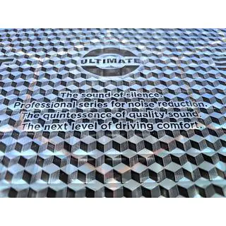 Vibroizolačný plát ULTIMATE EXPERT BLUE SILVER 3 mm (50x35 cm) fotografia 3