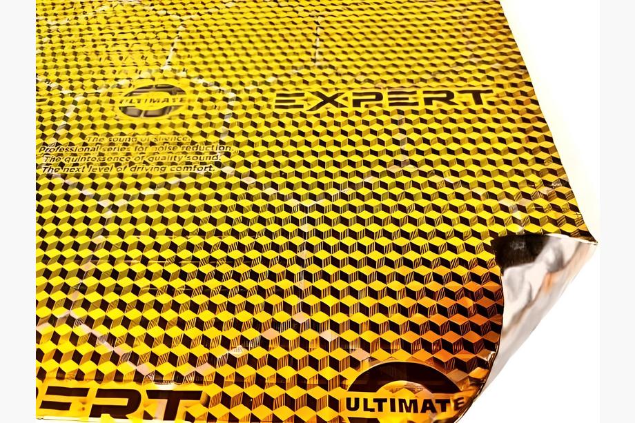 Vibroizolačný plát ULTIMATE EXPERT RED GOLD 4 mm (50x35 cm) Fotografia 1